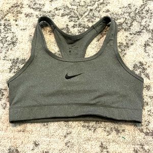 Grey Nike Dri-Fit Bra Size M